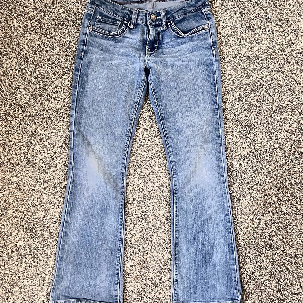 Levi's Kids Denim Blue Boot Cut Jeans